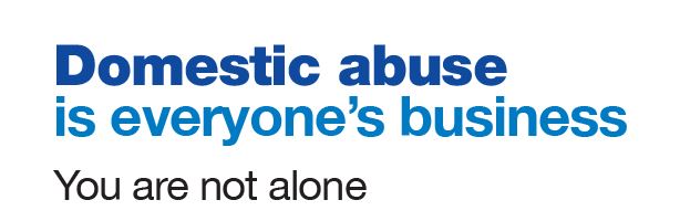 Domestic Abuse logo on a white background