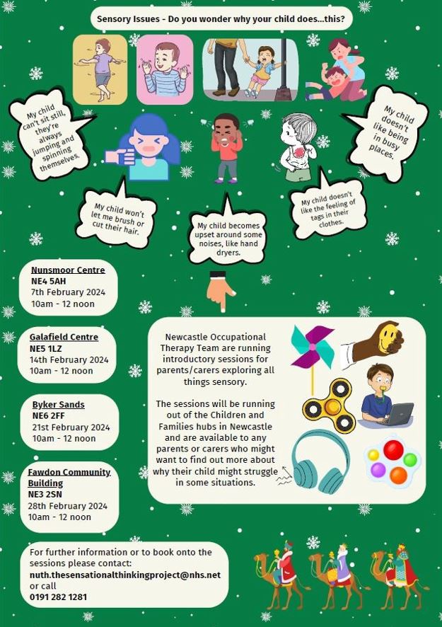 Sensory Issues Sessions