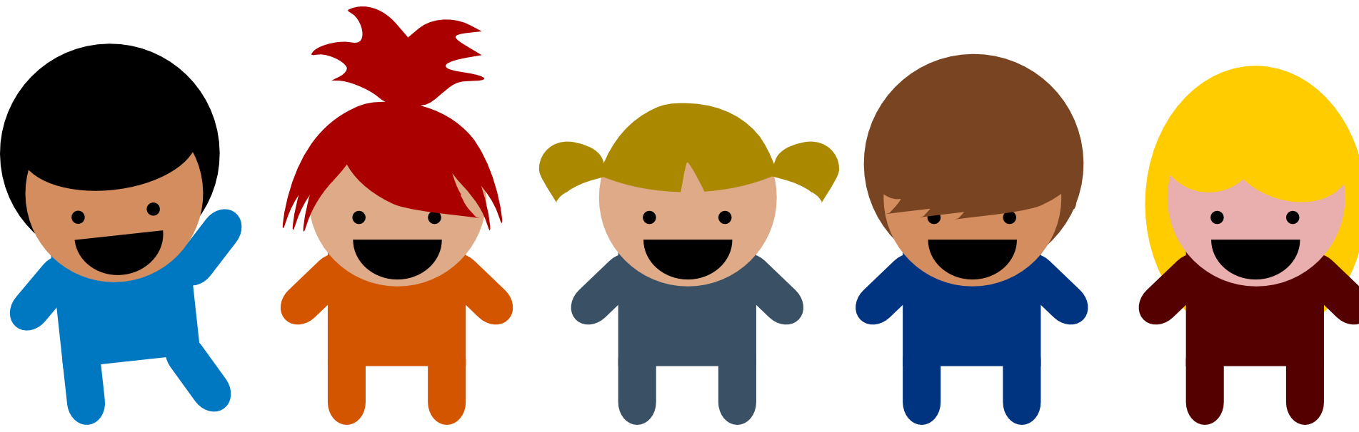 cartoon happy babies